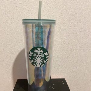 Starbucks 24oz Cold Cup with Scalloped Design